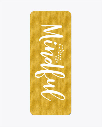Mindful Gold Yoga Mat